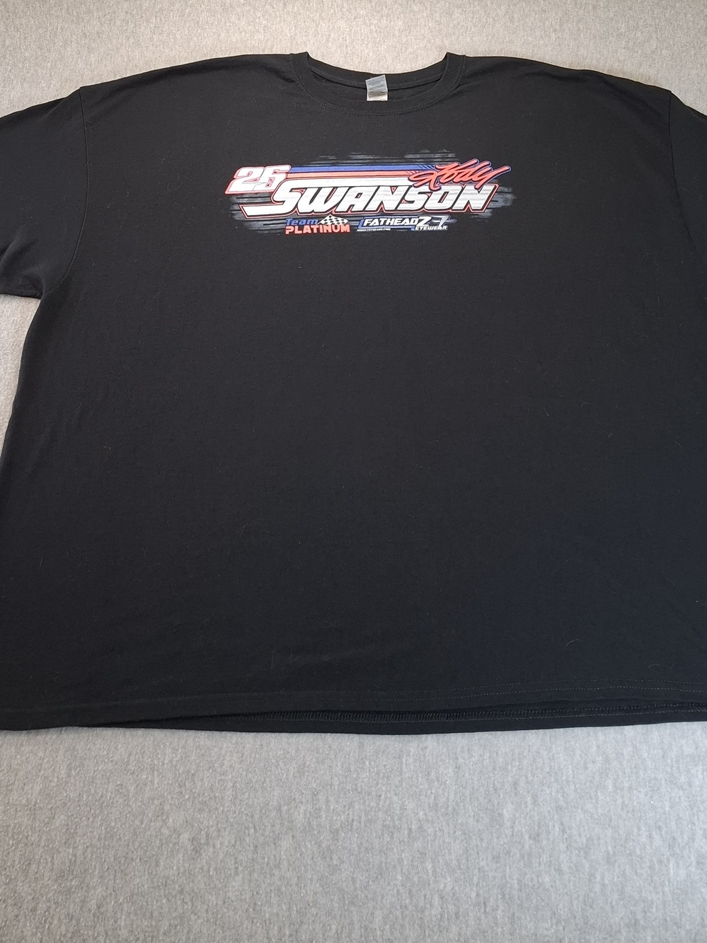 Gildan Men's Size 4x  Black Nascar Tshirt